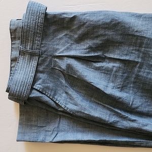 Banana Republic - Wide Leg - Chambray Pants